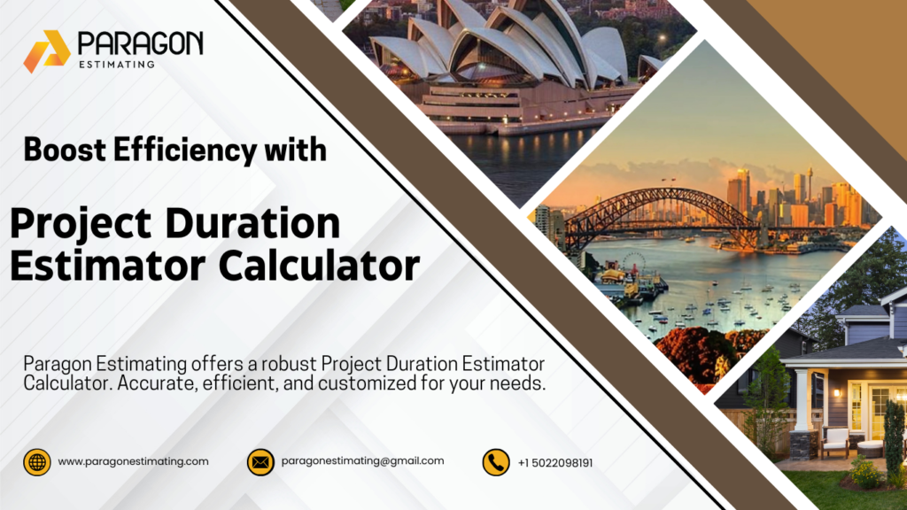 "Image showcasing the Project Duration Estimator Calculator by Paragon Estimating to boost project efficiency."