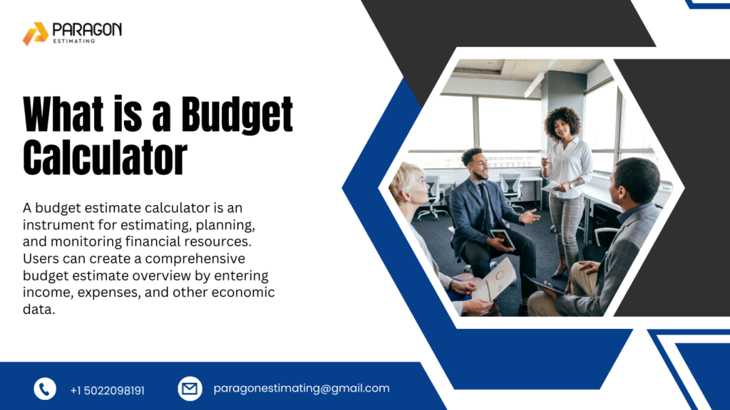 Budget estimating services designed to enhance financial decision-making.