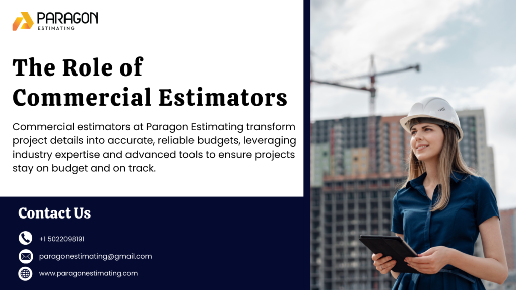 "Expert commercial estimating services in California for precise budgeting, cost control, and project success."