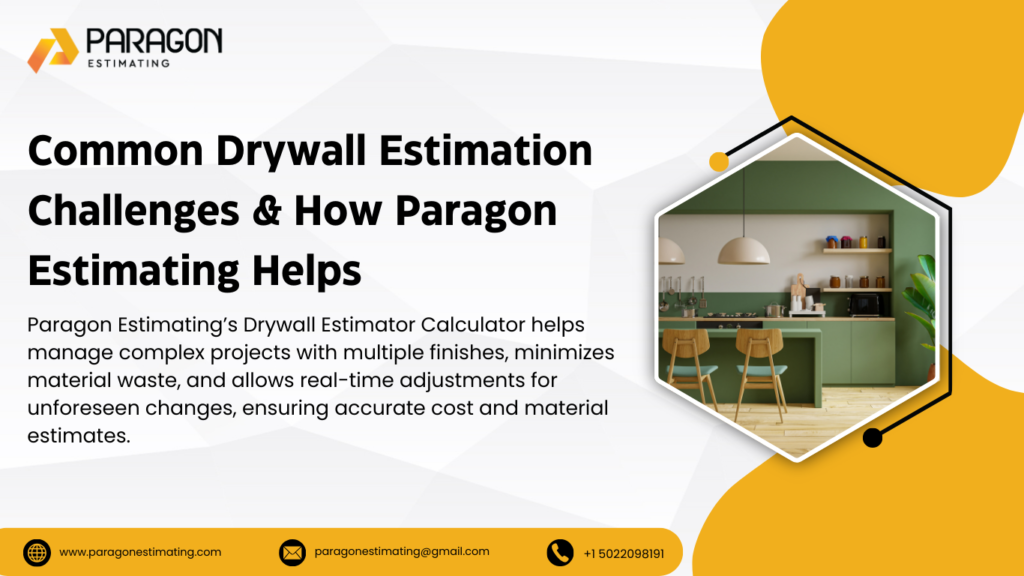 Paragon Estimating streamlines drywall cost calculations, addressing common challenges like material waste and inaccurate labor estimates, ensuring precise and efficient project planning.



