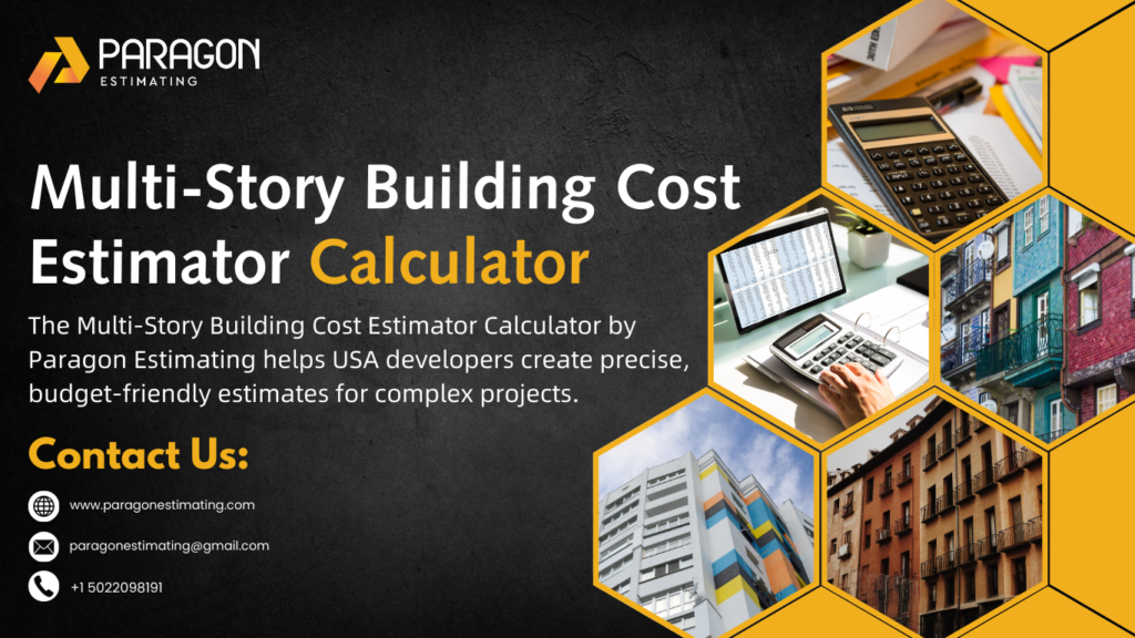 "Multi-Story Building Cost Estimator Calculator for accurate construction cost analysis and planning."