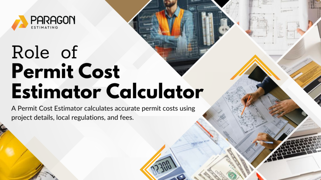 Image illustrating the role of a Permit Cost Estimator Calculator in construction, helping builders estimate permit costs accurately.