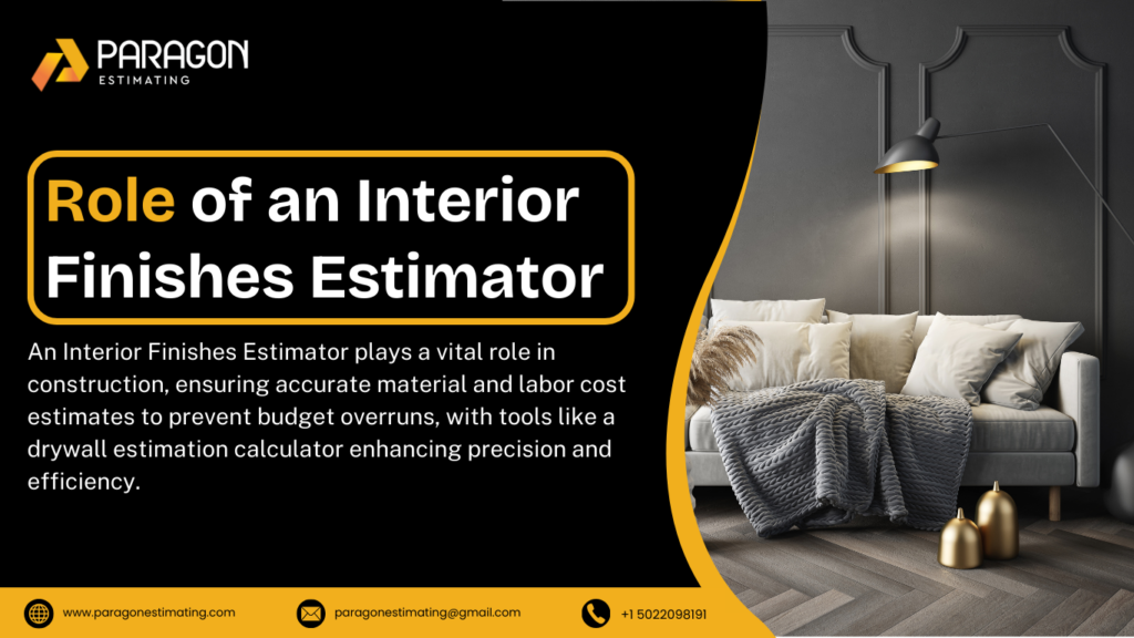 The Interior Finishes Drywall Estimator simplifies cost calculation for drywall projects, helping professionals optimize budgets and material usage. It ensures accurate estimates for efficient project planning and execution.



