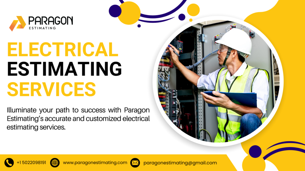 "Image illustrating Electrical Estimating Services, showcasing Paragon's precision in estimating electrical project costs."