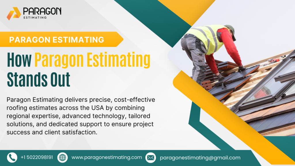 "Paragon Estimating stands apart with innovative tools and expert cost estimation services."