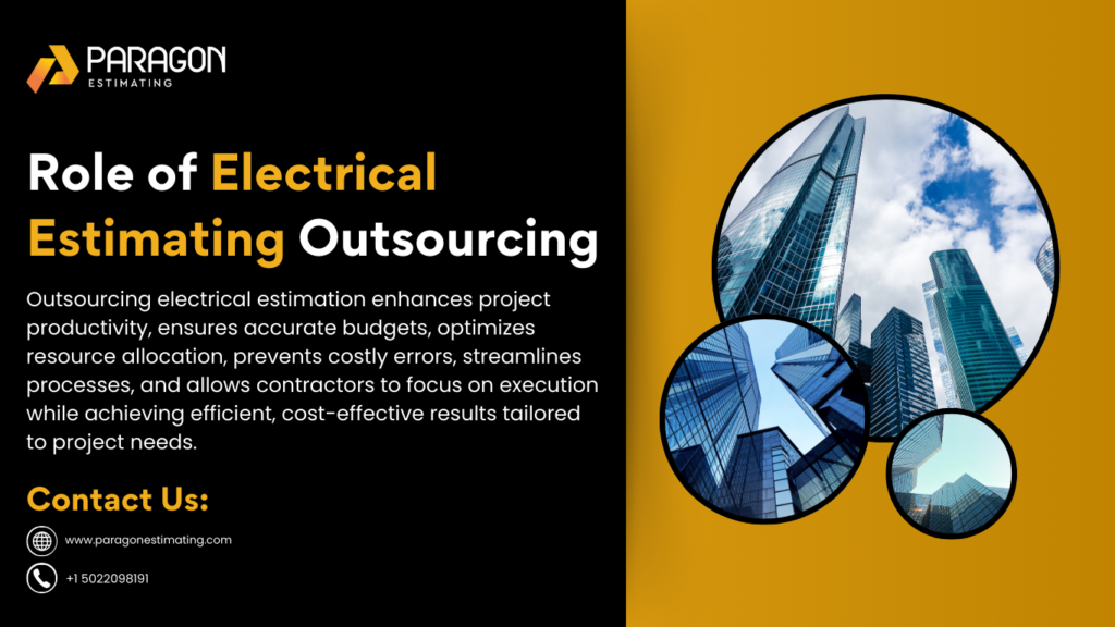 
"Image illustrating the role of Electrical Estimating Outsourcing in streamlining project cost estimation and improving efficiency."