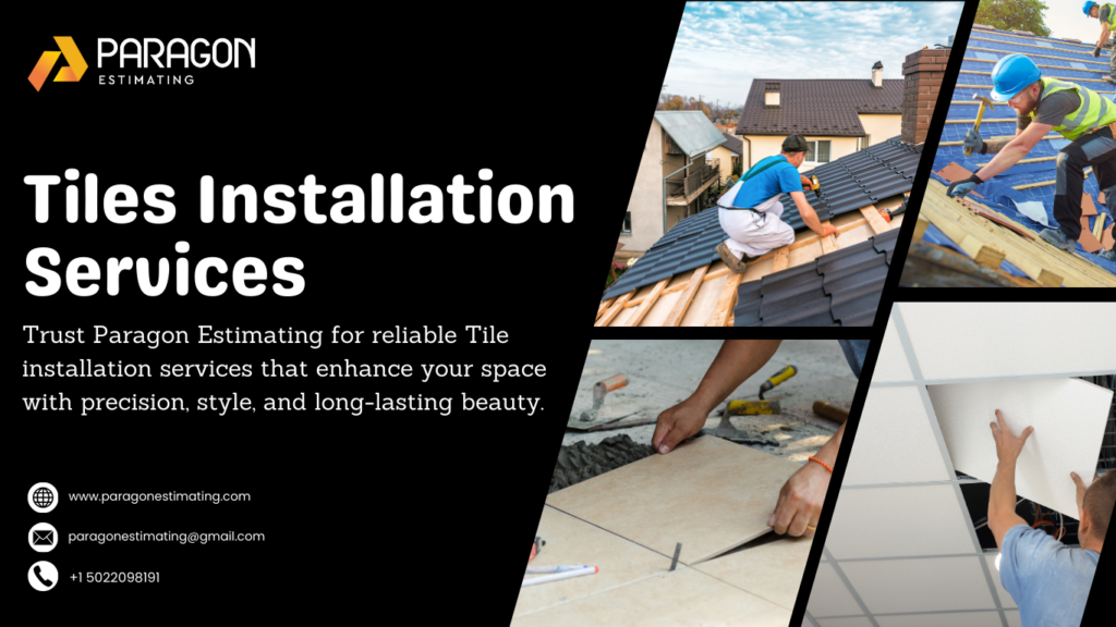 Professional tiles installation services for homes and businesses