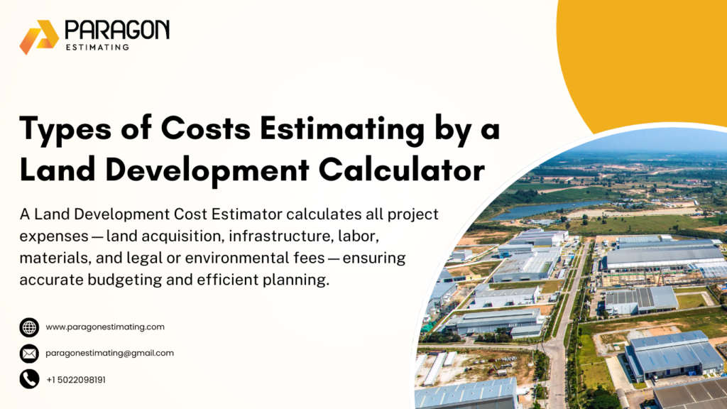 The Land Development Cost Estimator Calculator helps forecast project expenses, ensuring accurate budgeting and informed decisions throughout the development process.