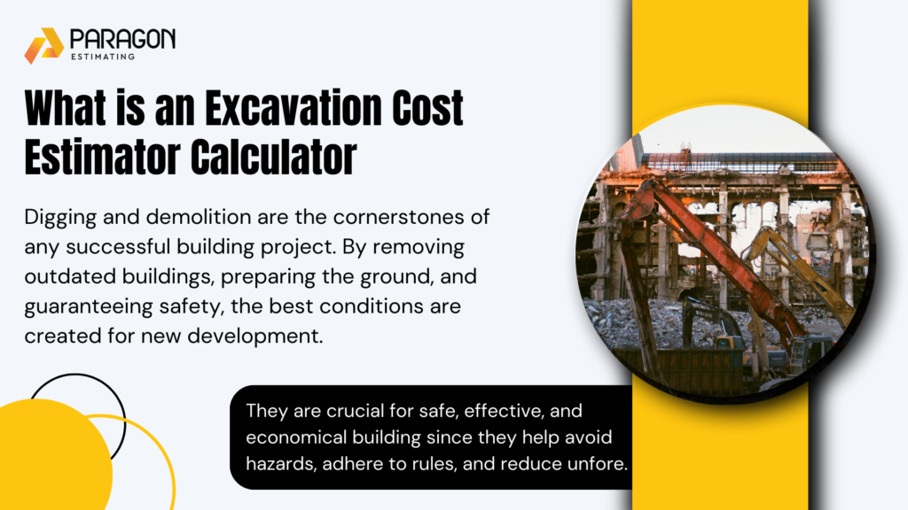 Excavation & Demolition Cost Estimator Calculator offers quick, reliable estimates for site preparation and demolition work. Streamline your project planning with precise cost calculations and avoid unexpected expenses.



