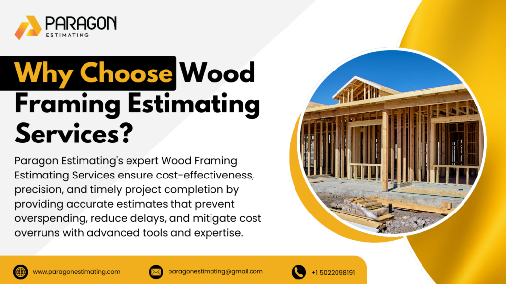 Wood framing cost estimation services tailored for residential, commercial, and industrial construction projects.