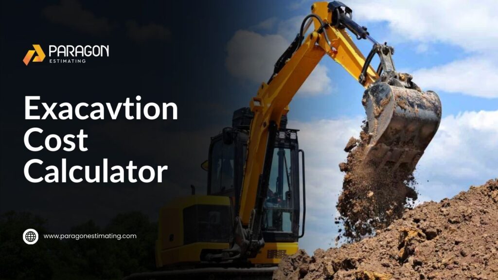Excavation Cost Calculator for estimating the cost of excavation based on project size and requirements.