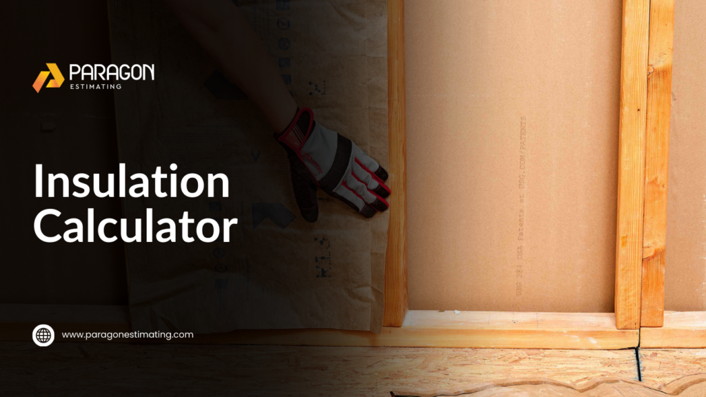 Online insulation calculator estimating material needs and cost based on room dimensions and insulation type for energy efficiency.