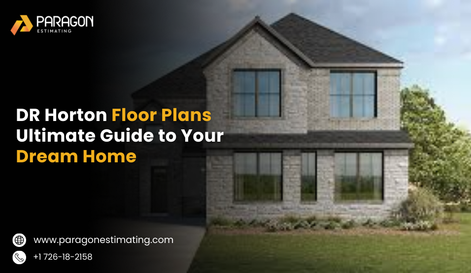 DR Horton floor plans displaying room layout and residential design structure