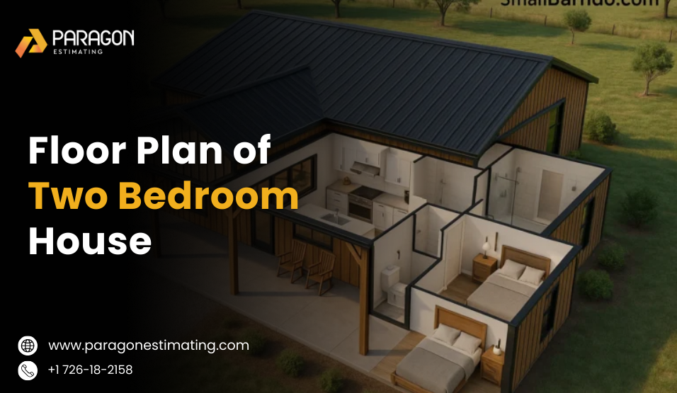 Floor Plan of Two Bedroom House