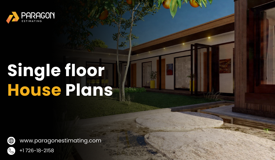 Single floor House Plans